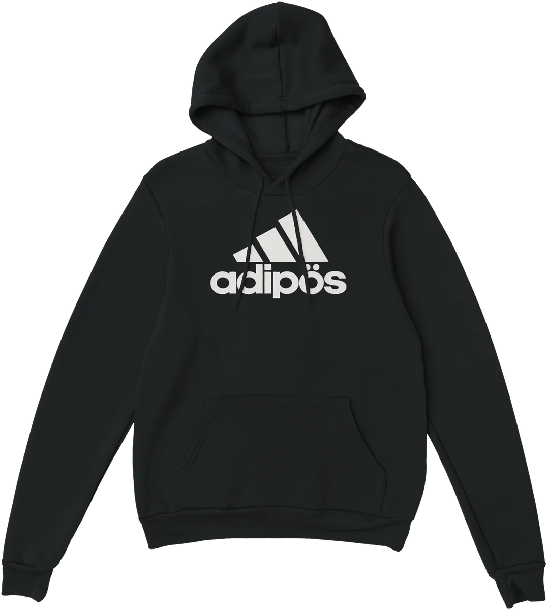 Adipös – Schwarz