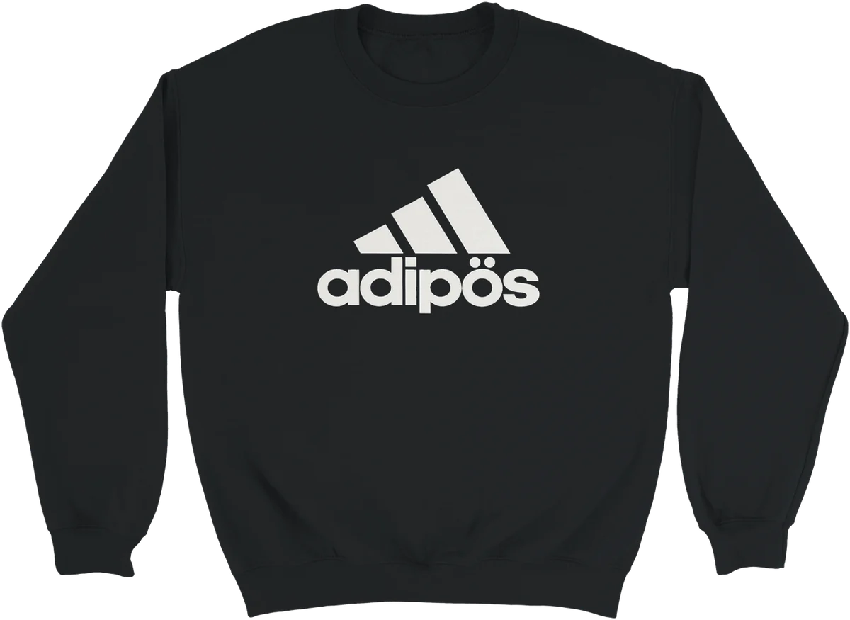 Adipös – Schwarz