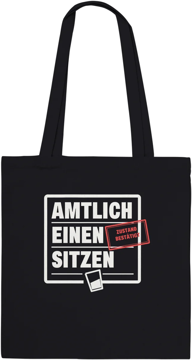 Amtlich einen sitzen – Schwarz