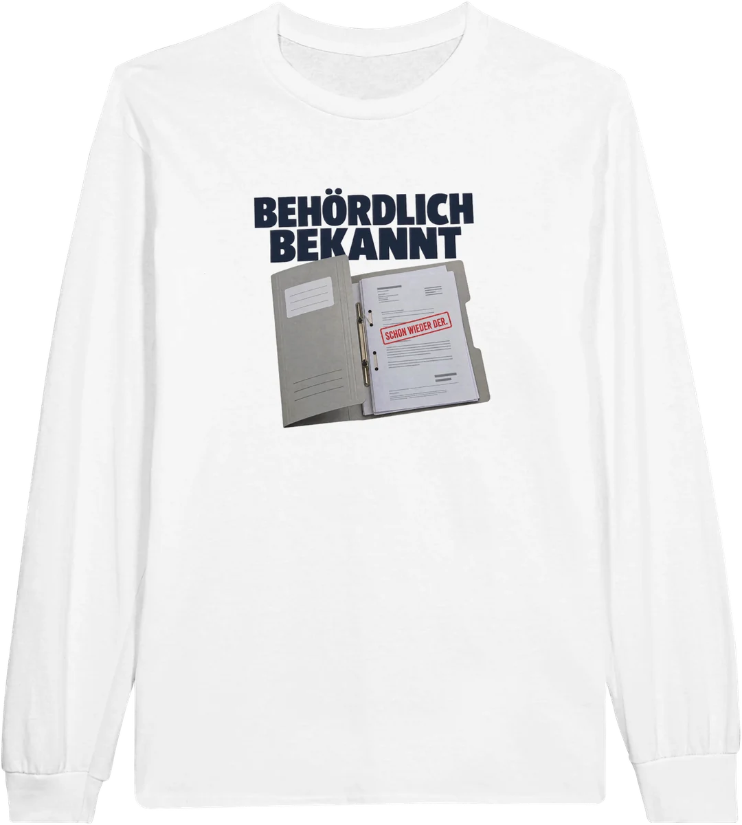 Behördlich bekannt – Weiß