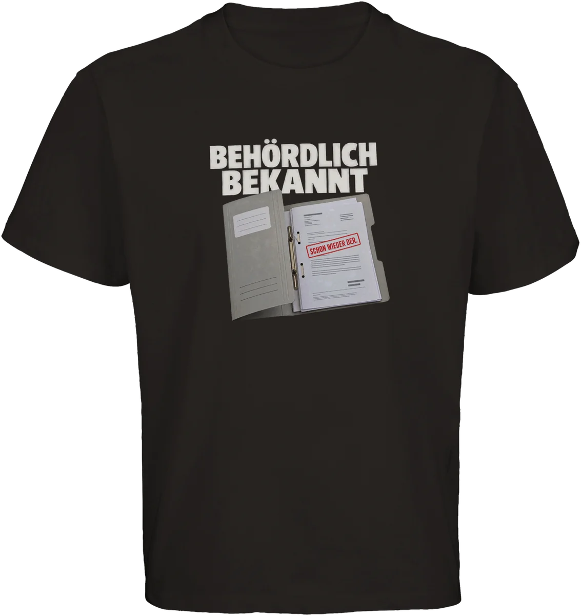 Behördlich bekannt – Schwarz