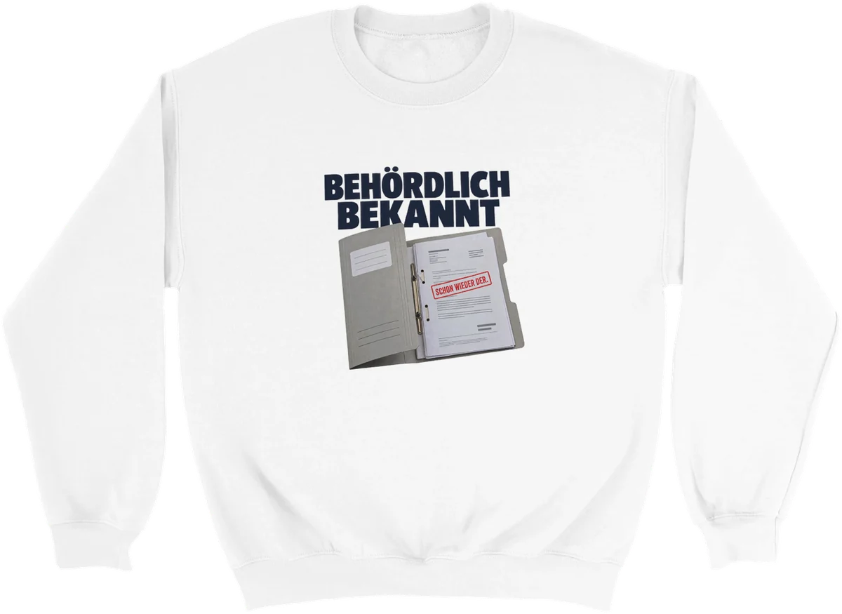 Behördlich bekannt – Weiß