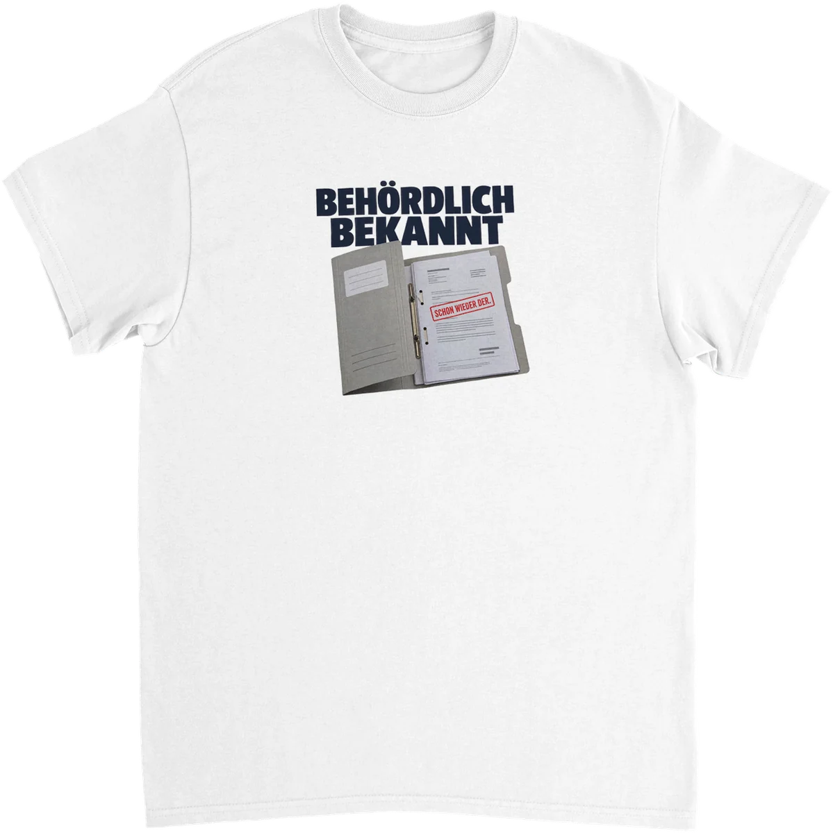 Behördlich bekannt – Weiß