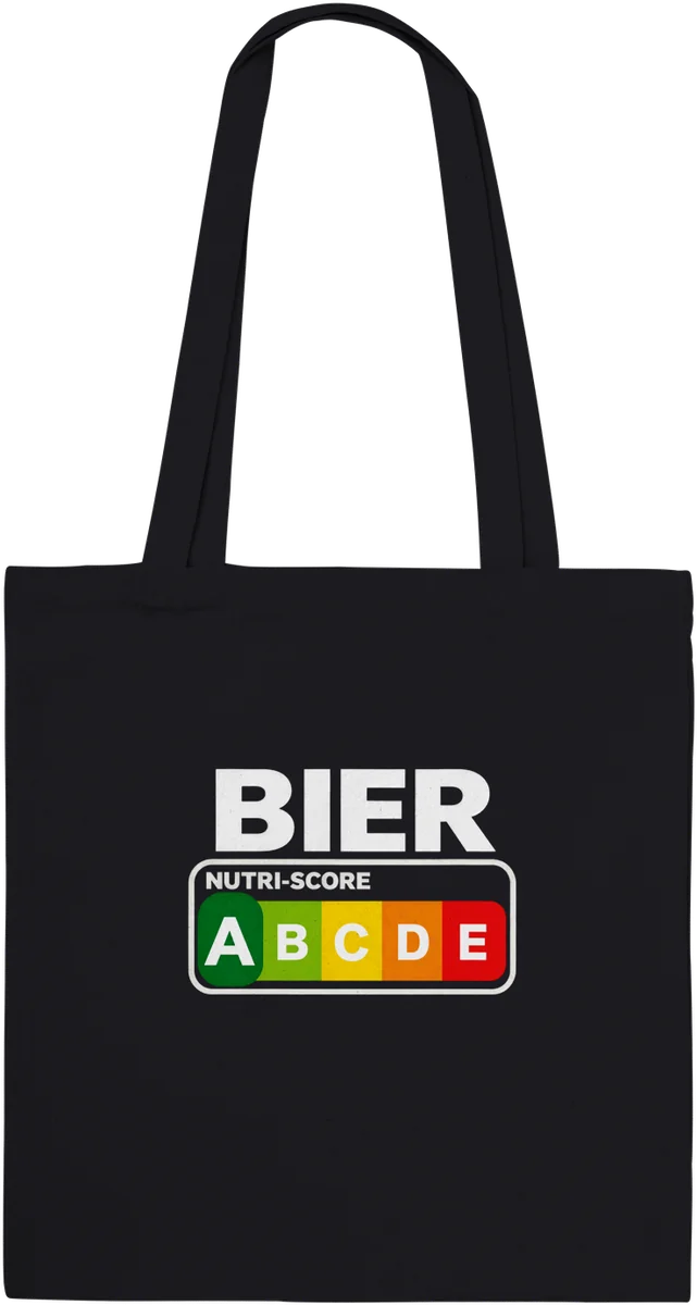 Bier Nutri-Score – Schwarz