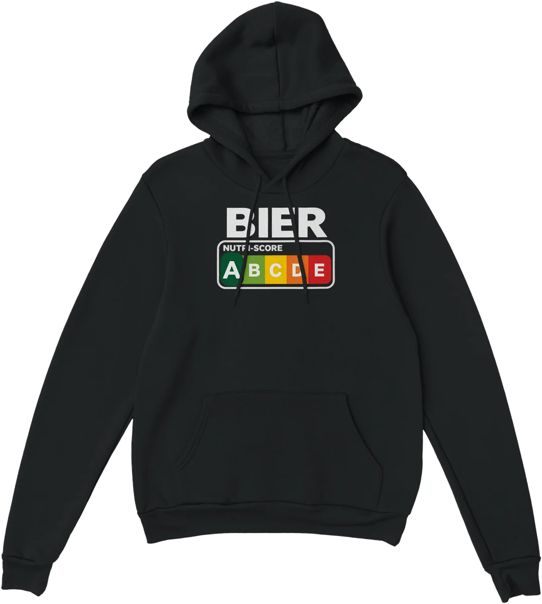 Bier Nutri-Score – Schwarz
