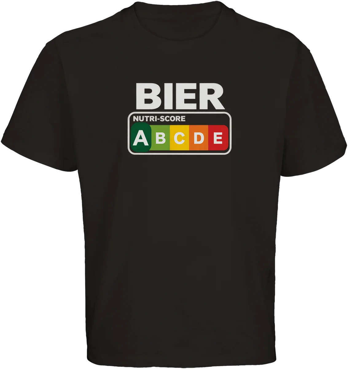 Bier Nutri-Score – Schwarz