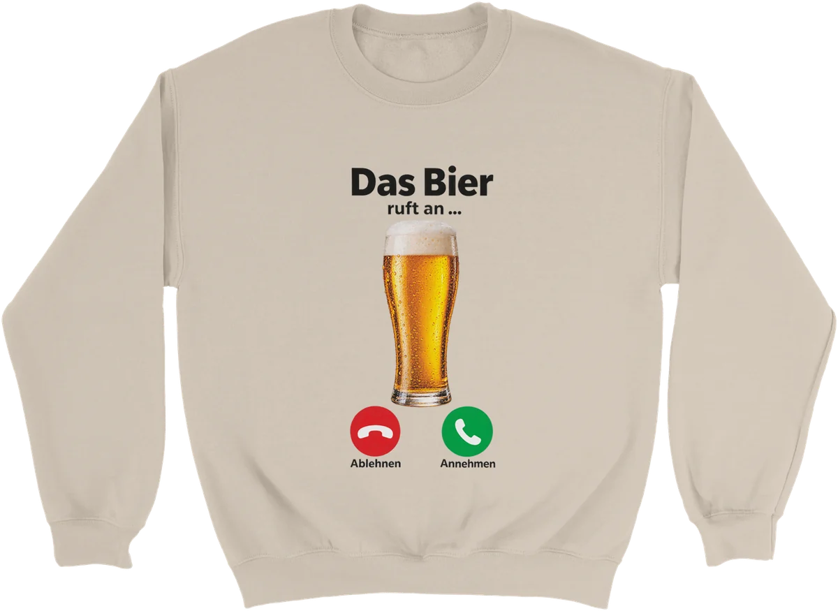 Das Bier ruft an – Sand