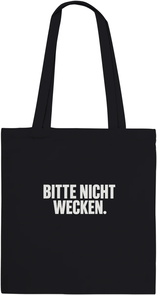 Bitte nicht wecken – Schwarz