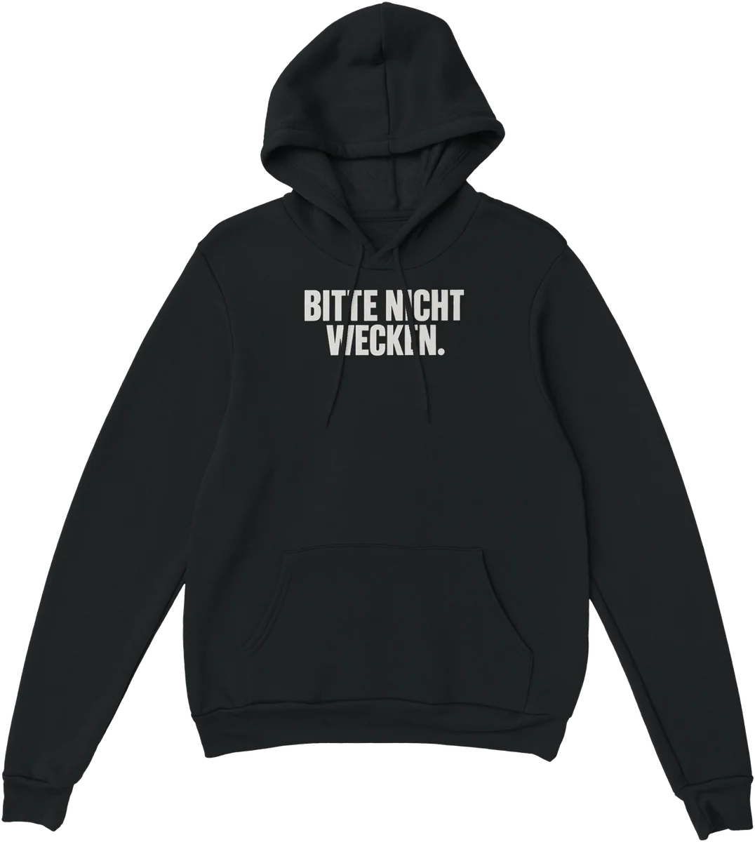 Bitte nicht wecken – Schwarz