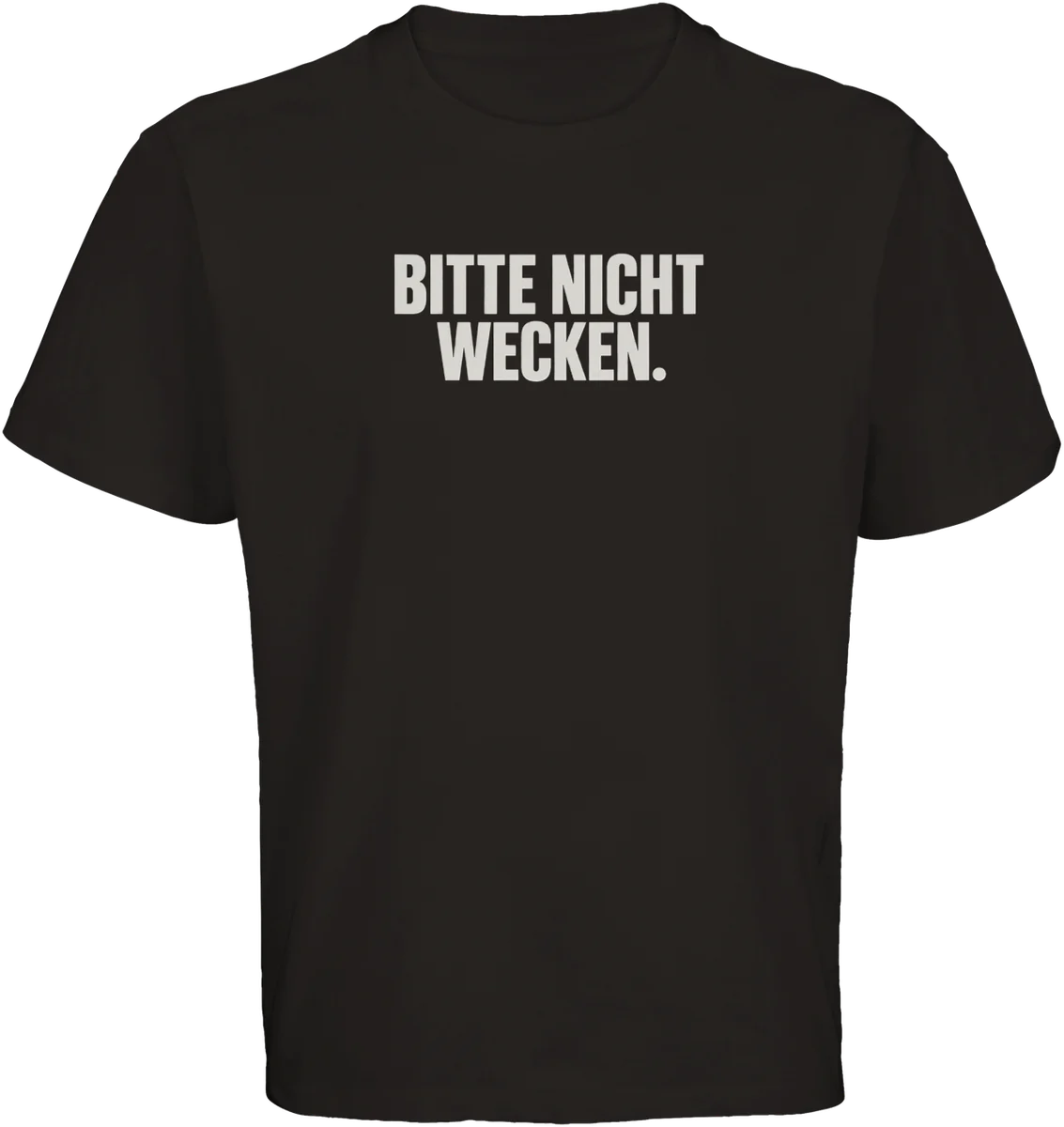 Bitte nicht wecken – Schwarz