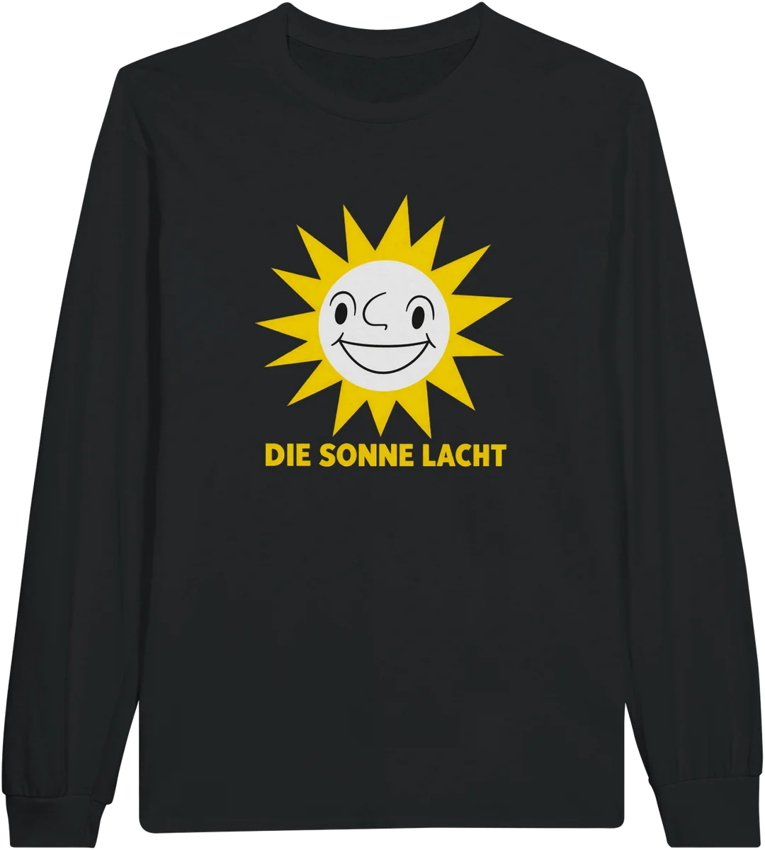 Die Sonne lacht – Schwarz