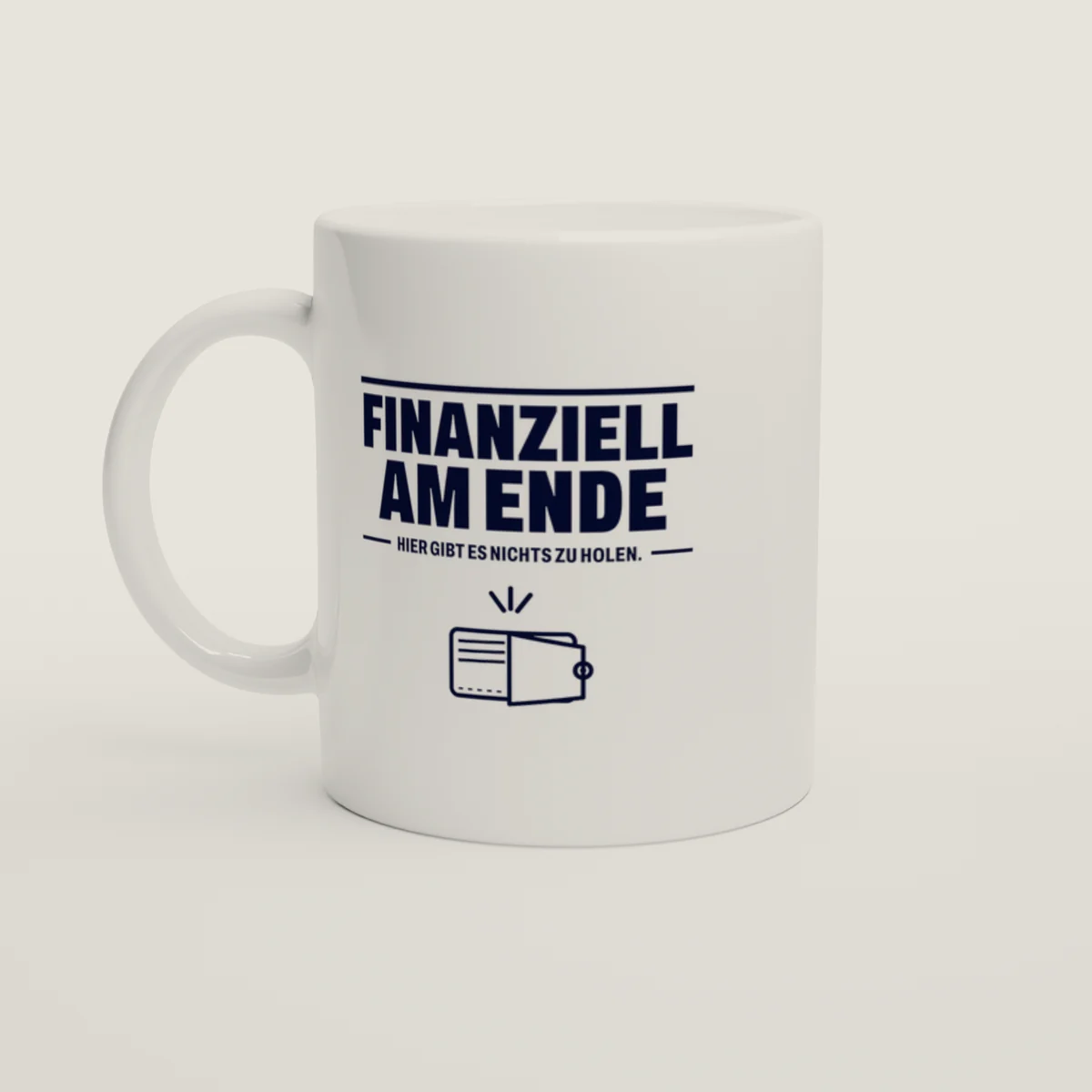 Finanziell am Ende – Weiß