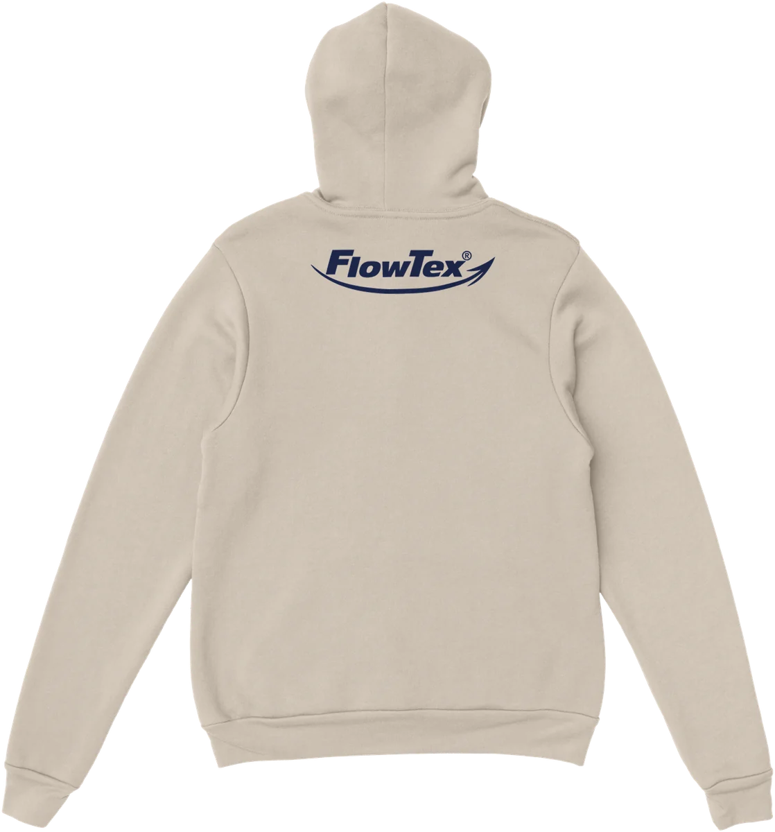 FlowTex – Rückenprint – Sand, Rückseite