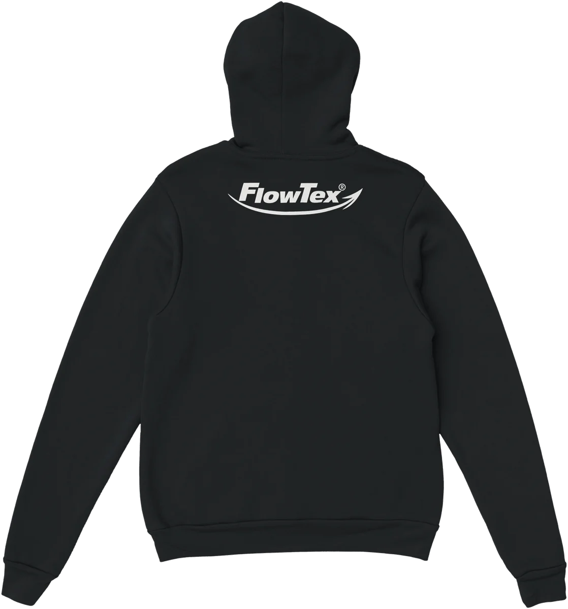 FlowTex – Rückenprint – Schwarz, Rückseite