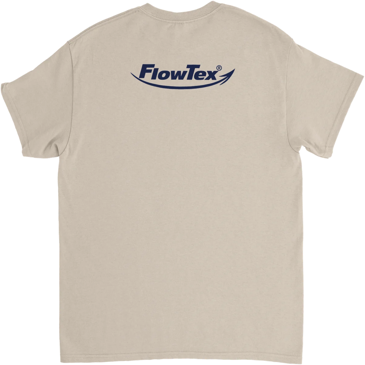 FlowTex – Rückenprint – Sand, Rückseite