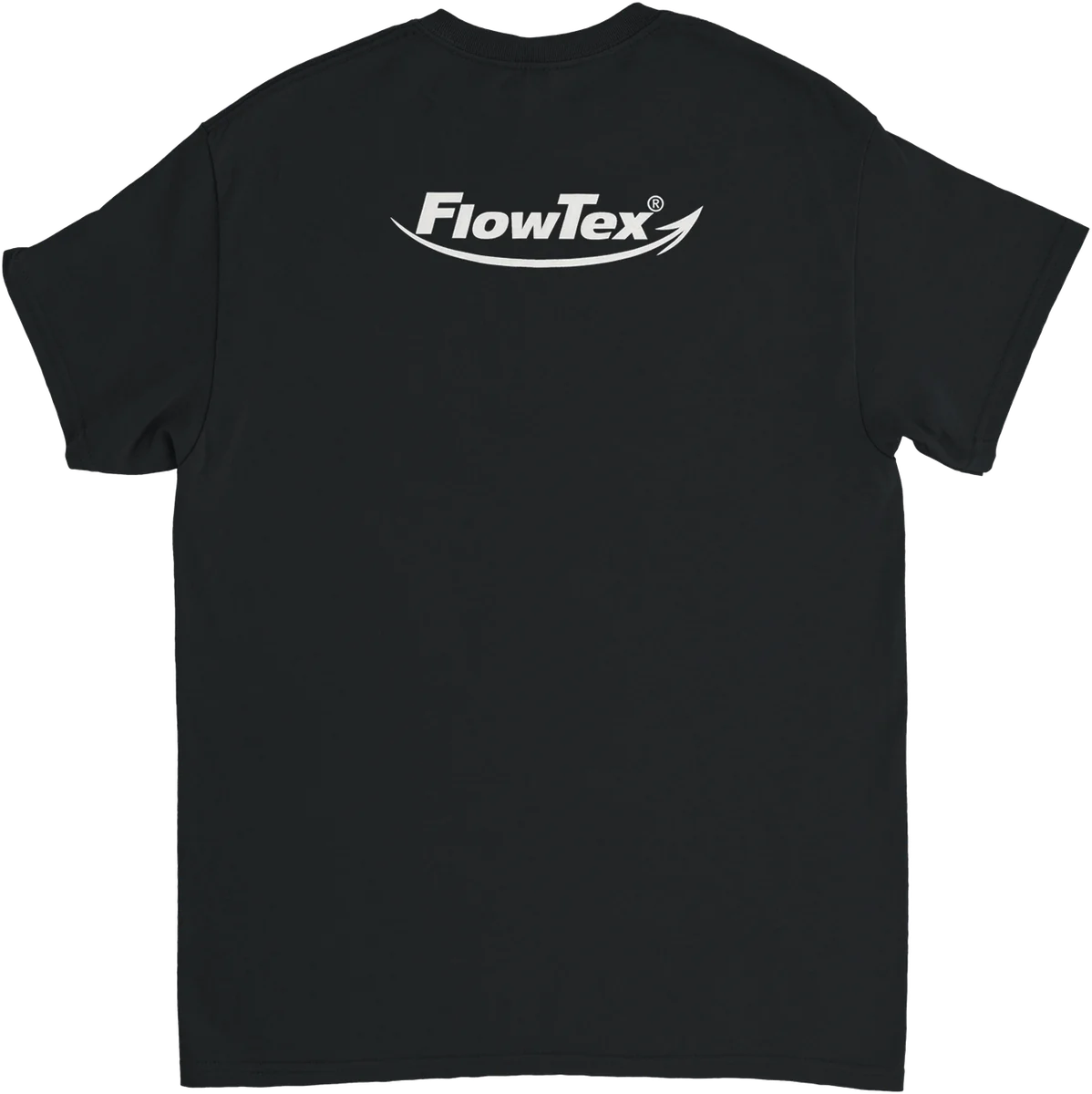 FlowTex – Rückenprint – Schwarz, Rückseite