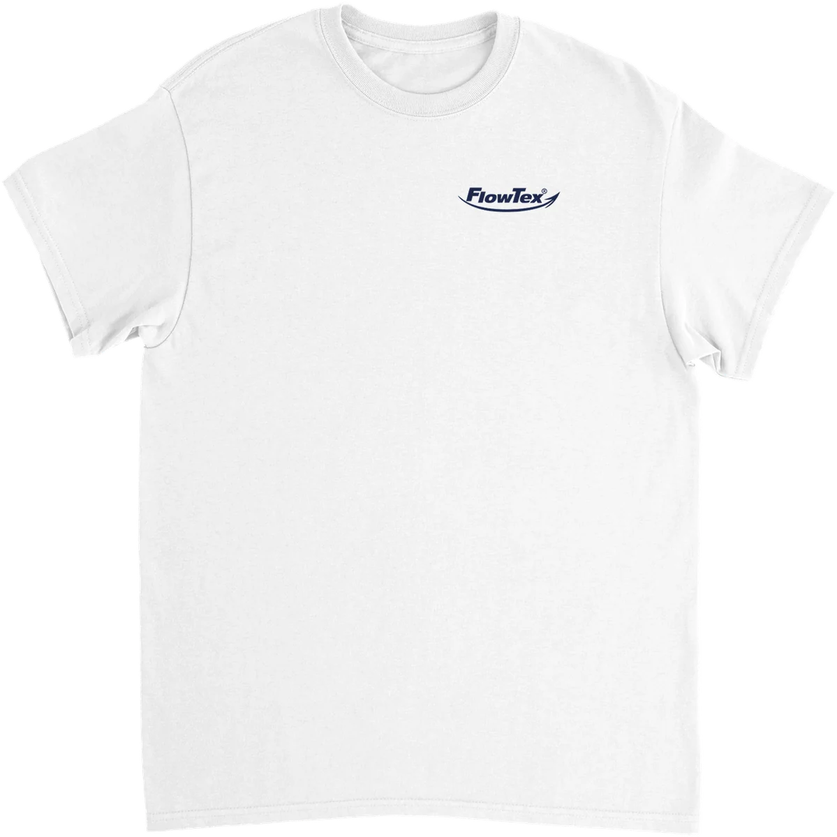 FlowTex – Rückenprint – Weiß