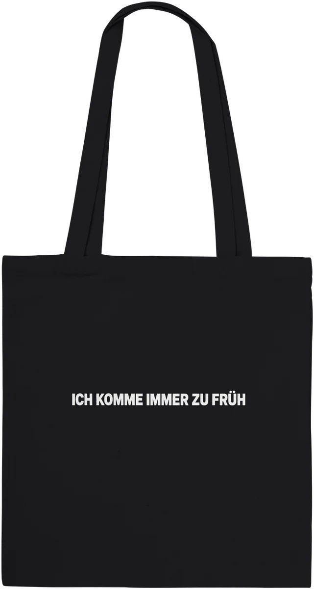 Ich komme immer zu früh – Schwarz