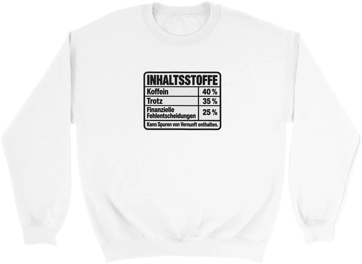 Inhaltsstoffe – Weiß