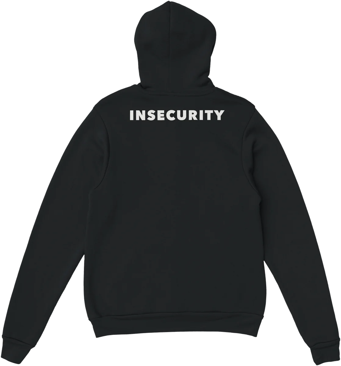 Insecurity – Schwarz, Rückseite