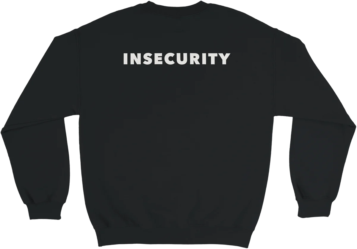 Insecurity – Schwarz, Rückseite
