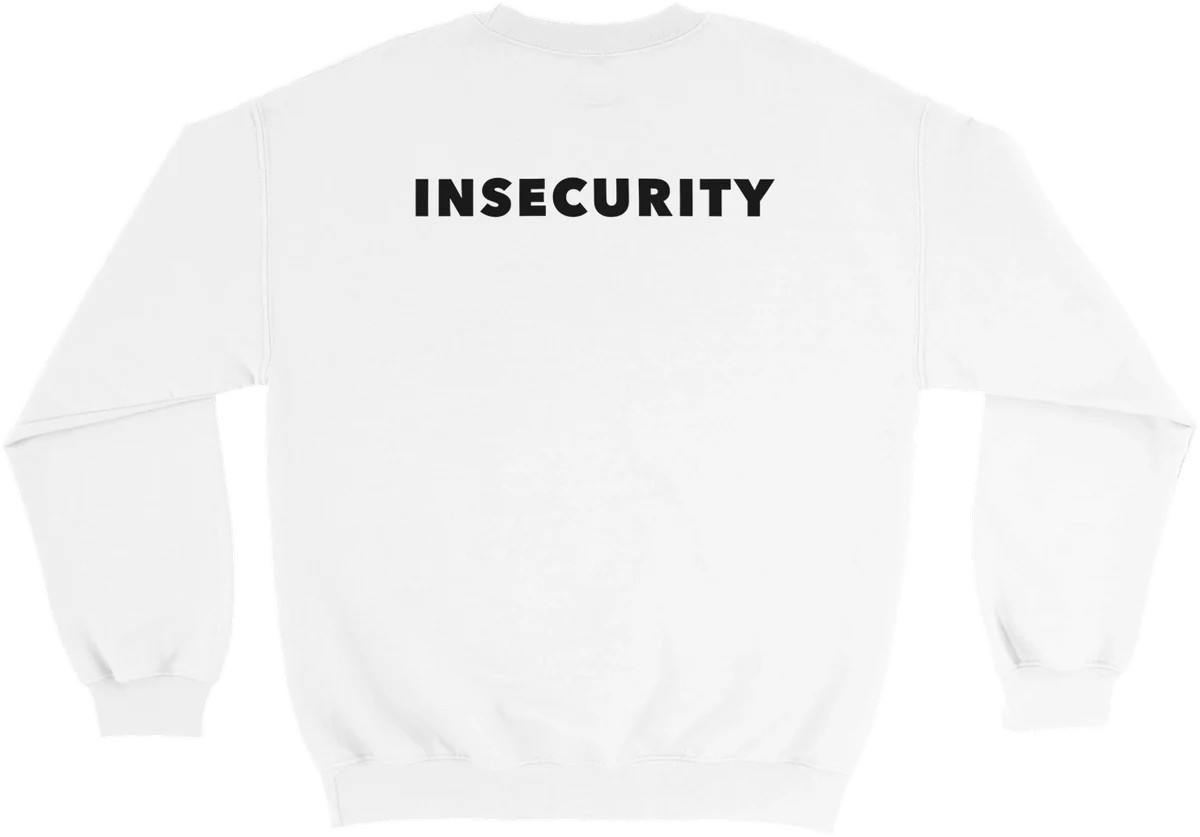 Insecurity – Weiß, Rückseite