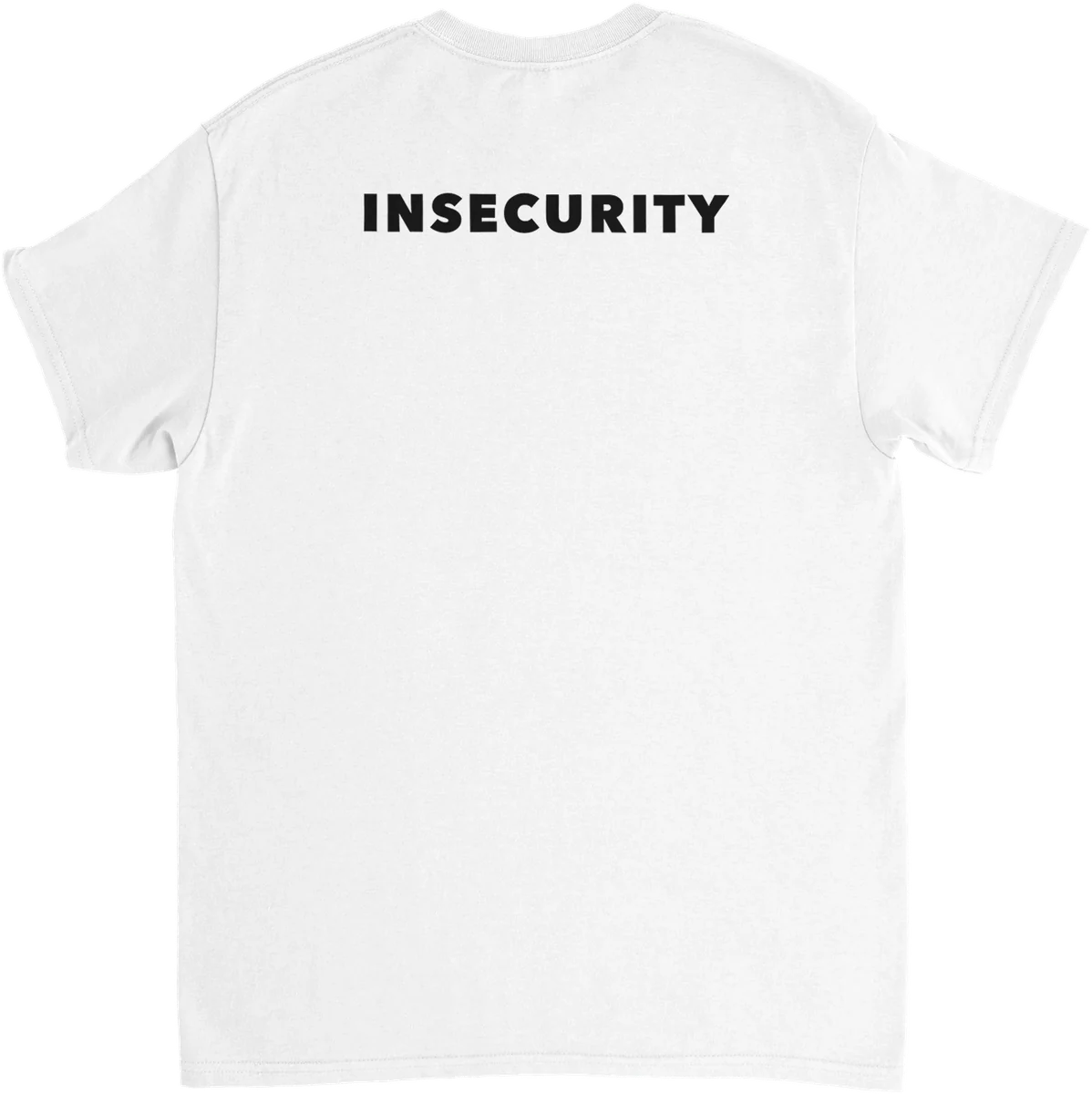 Insecurity – Weiß, Rückseite