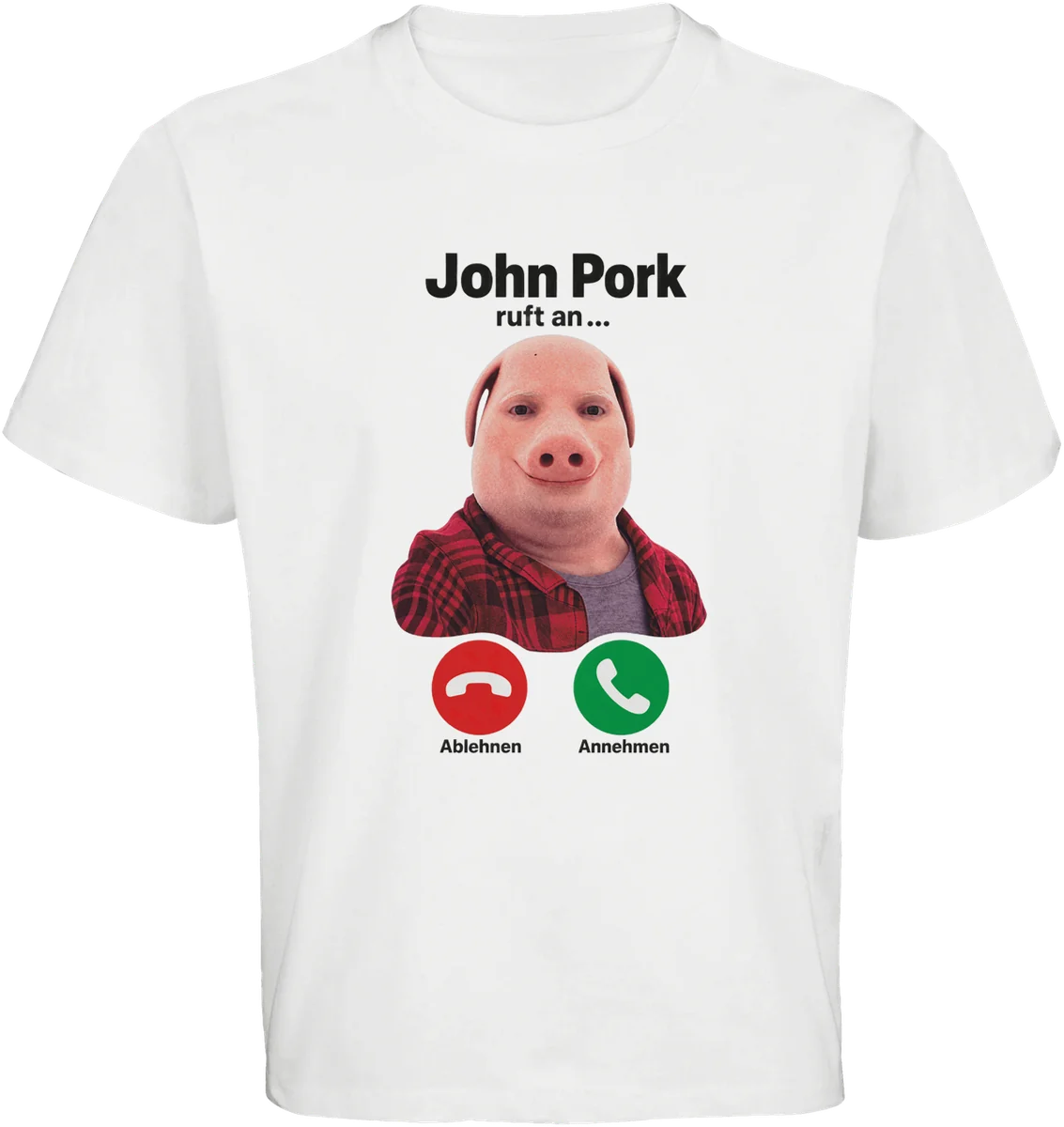 John Pork ruft an – Weiß