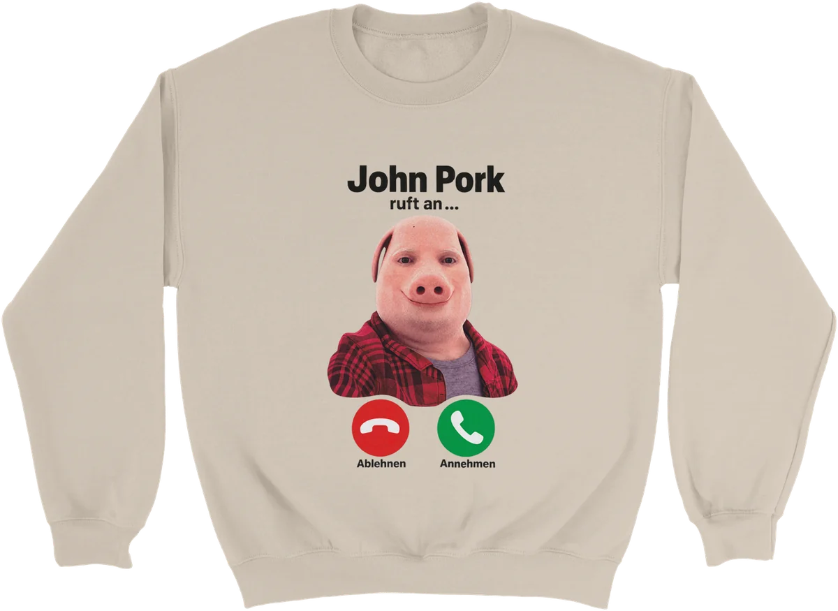 John Pork ruft an – Sand