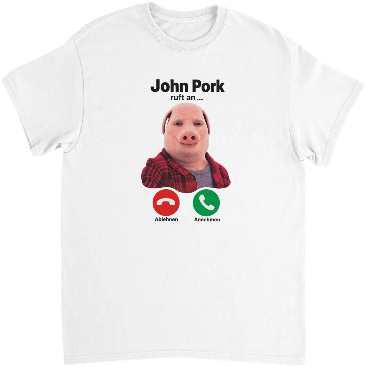 John Pork ruft an – Weiß