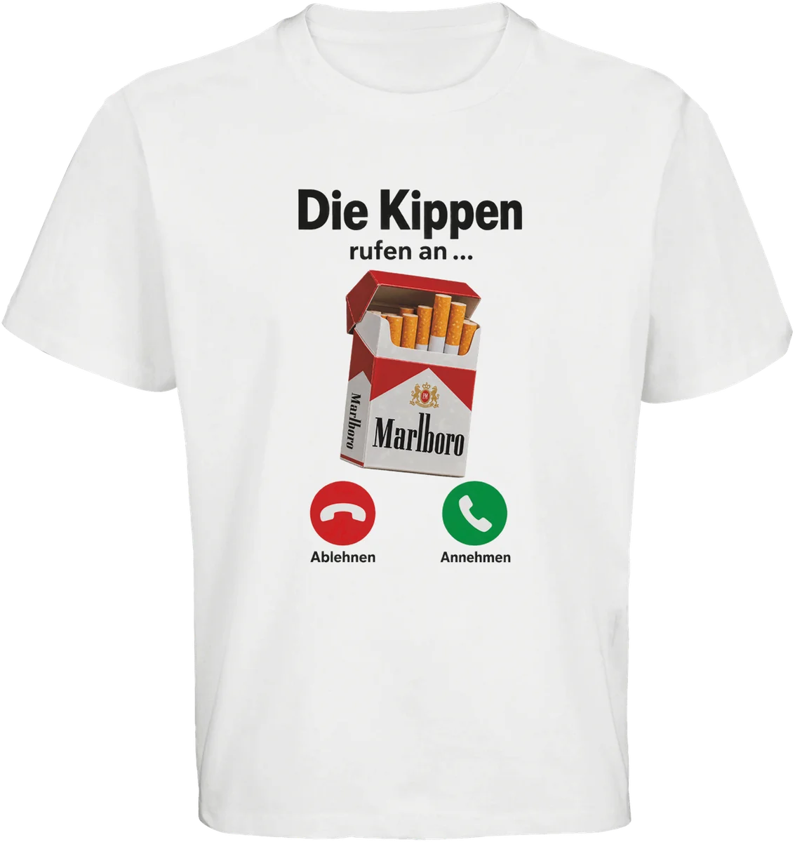 Die Kippen rufen an – Weiß