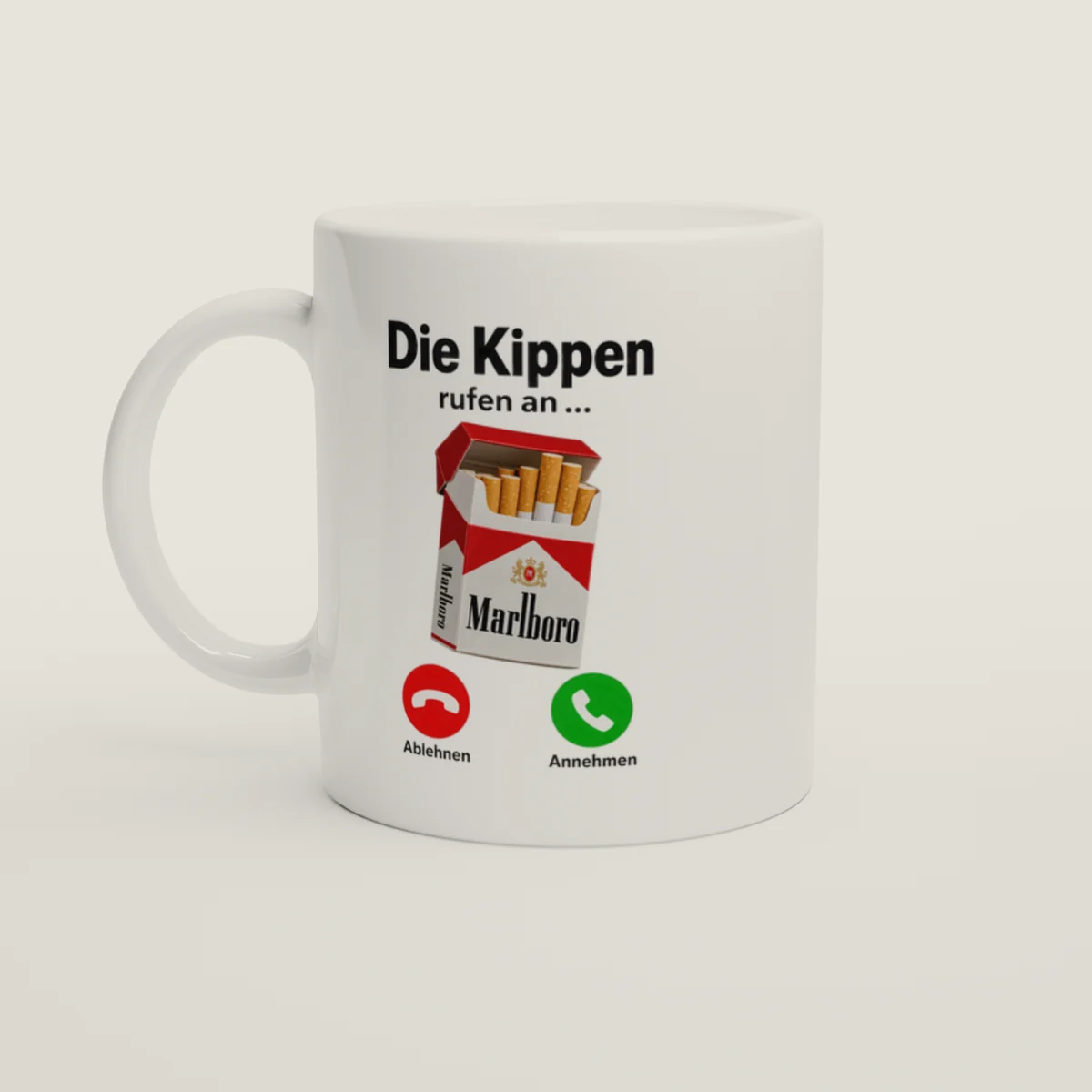 Die Kippen rufen an – Weiß