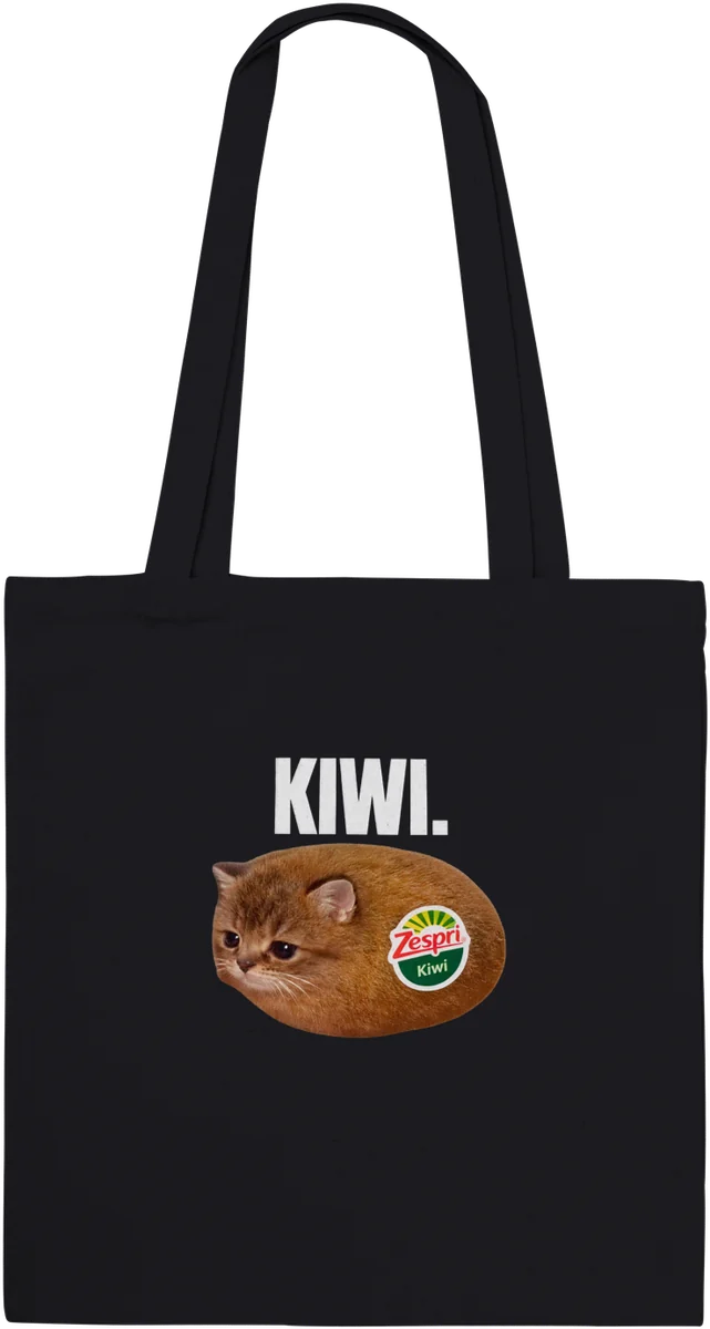 Kiwi-Katze – Schwarz
