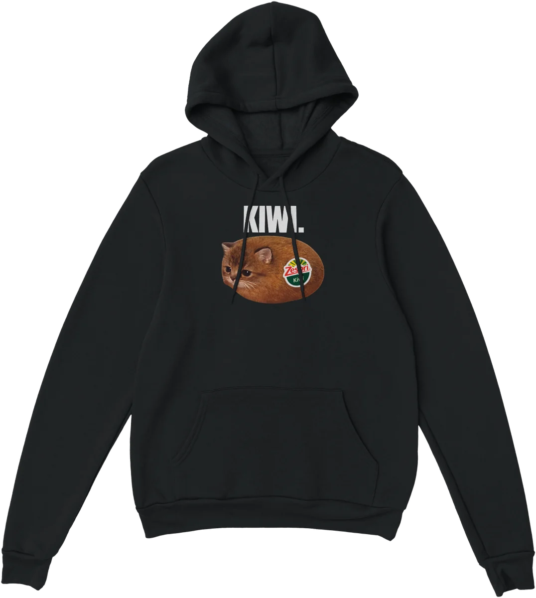 Kiwi-Katze – Schwarz