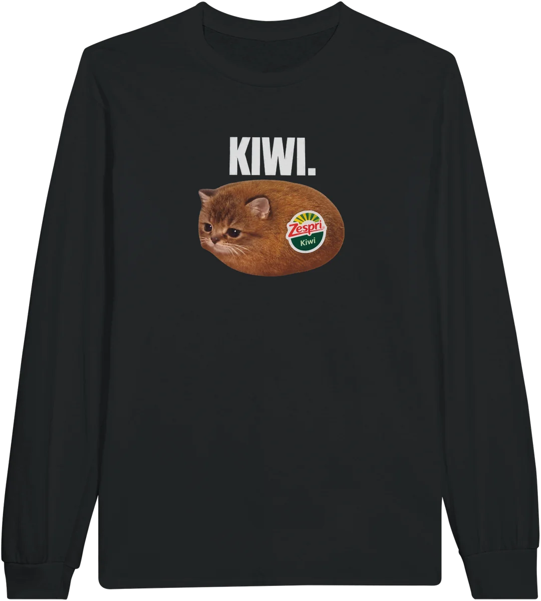 Kiwi-Katze – Schwarz