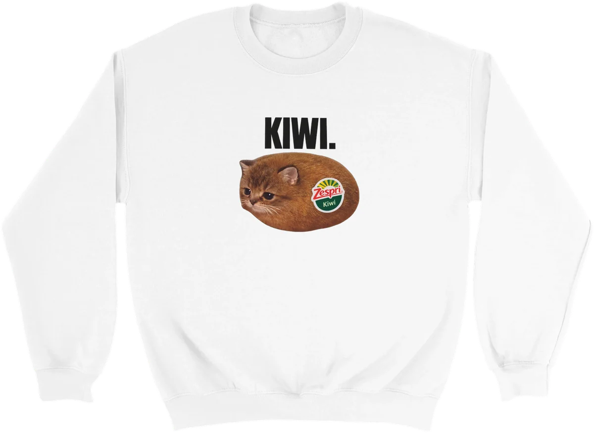Kiwi-Katze – Weiß