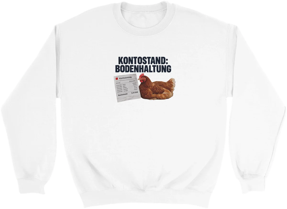 Kontostand: Bodenhaltung – Weiß
