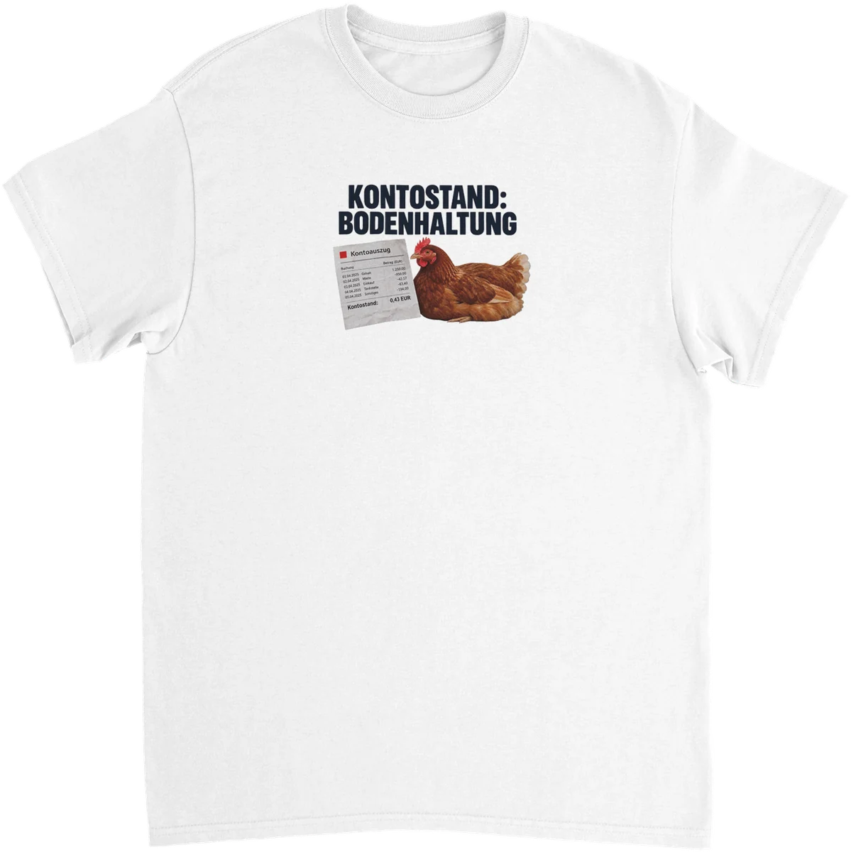 Kontostand: Bodenhaltung – Weiß