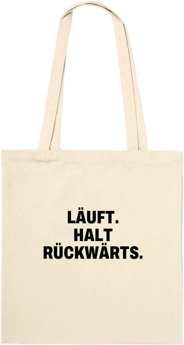 Läuft. Halt rückwärts. – Natur
