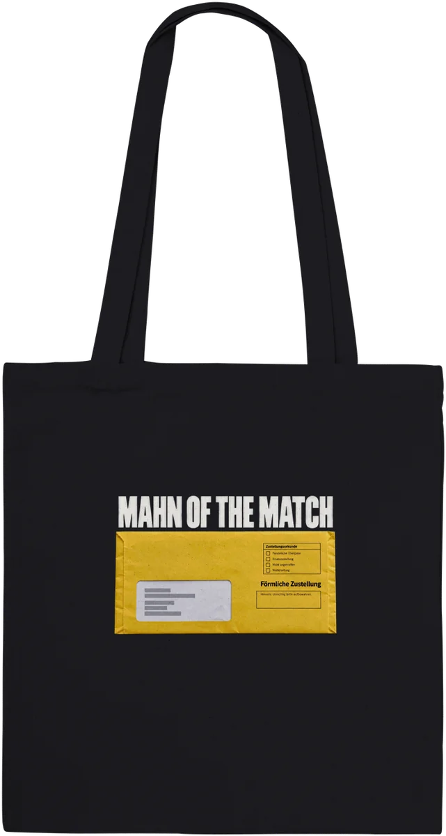 Mahn of the Match – Schwarz