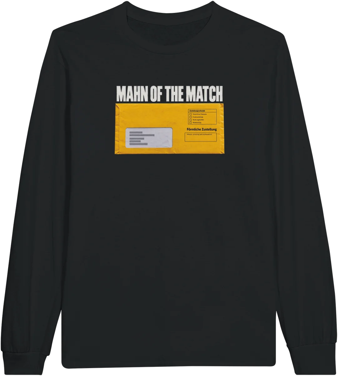 Mahn of the Match – Schwarz