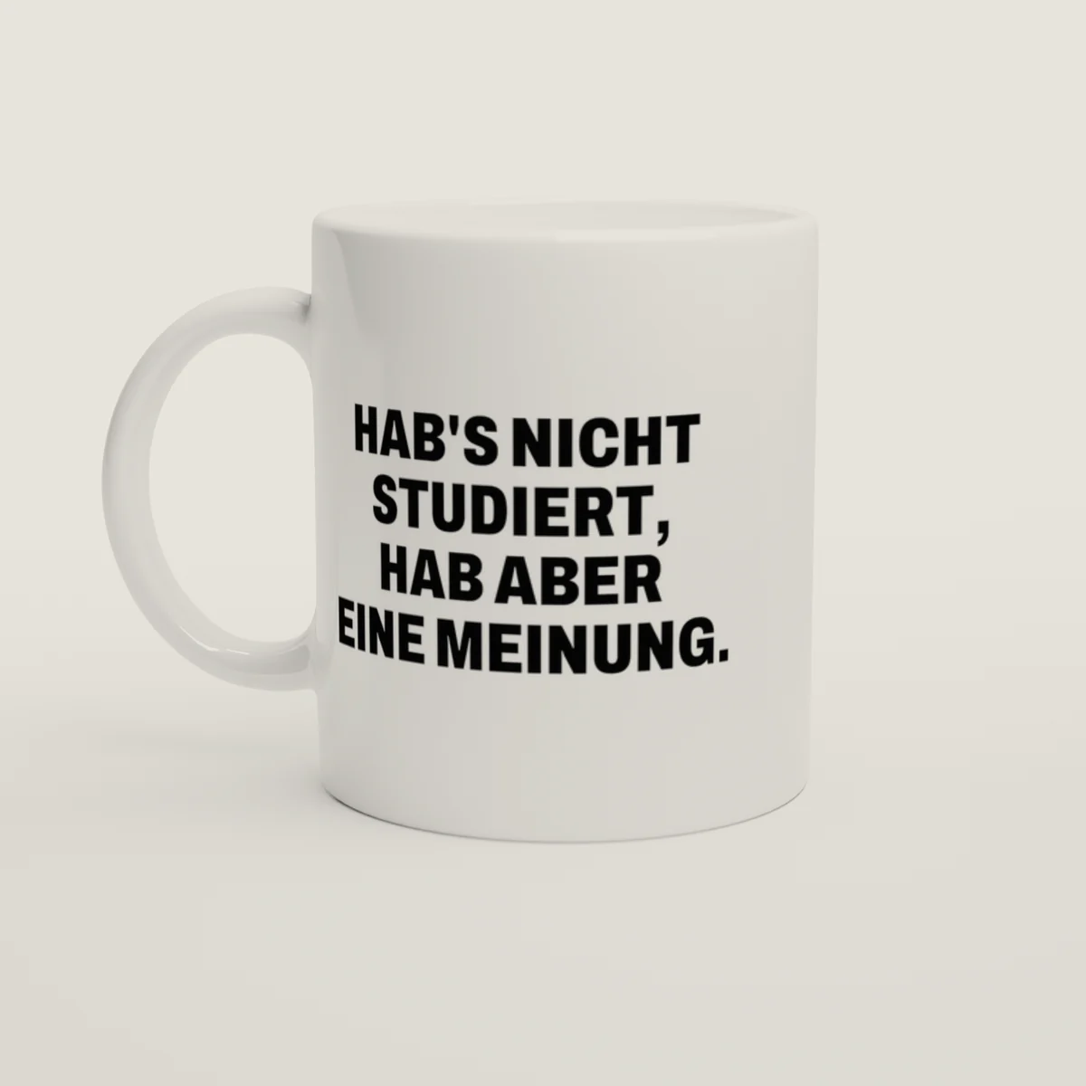 Hab eine Meinung – Weiß