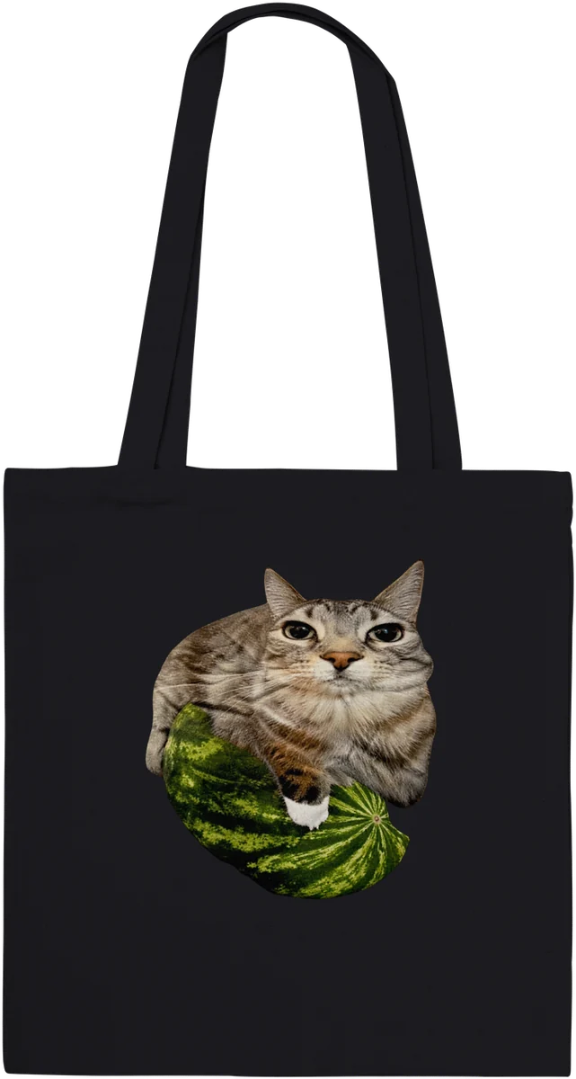 Melonen-Katze – Schwarz