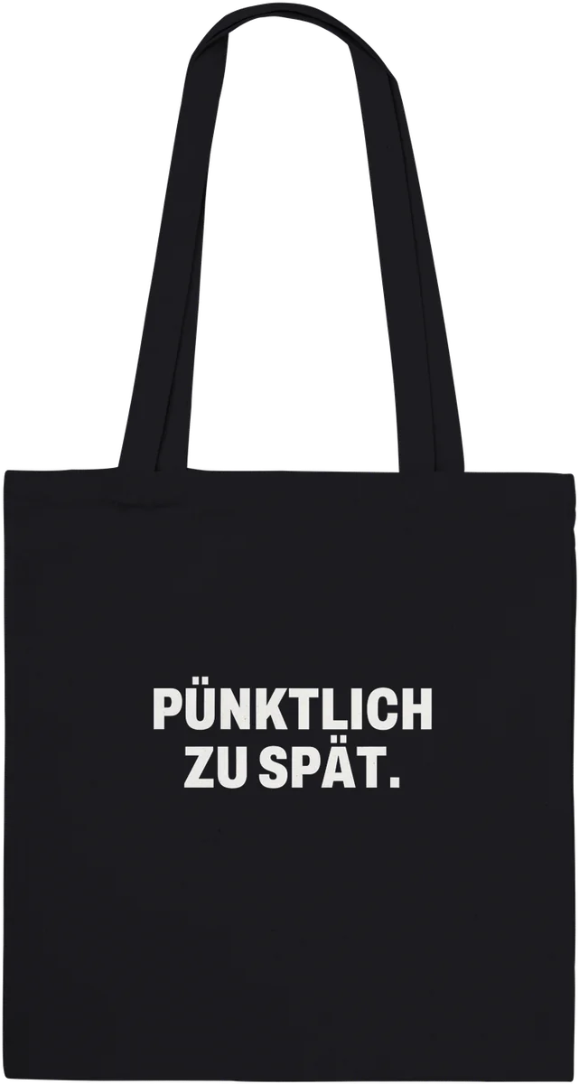 Pünktlich zu spät – Schwarz
