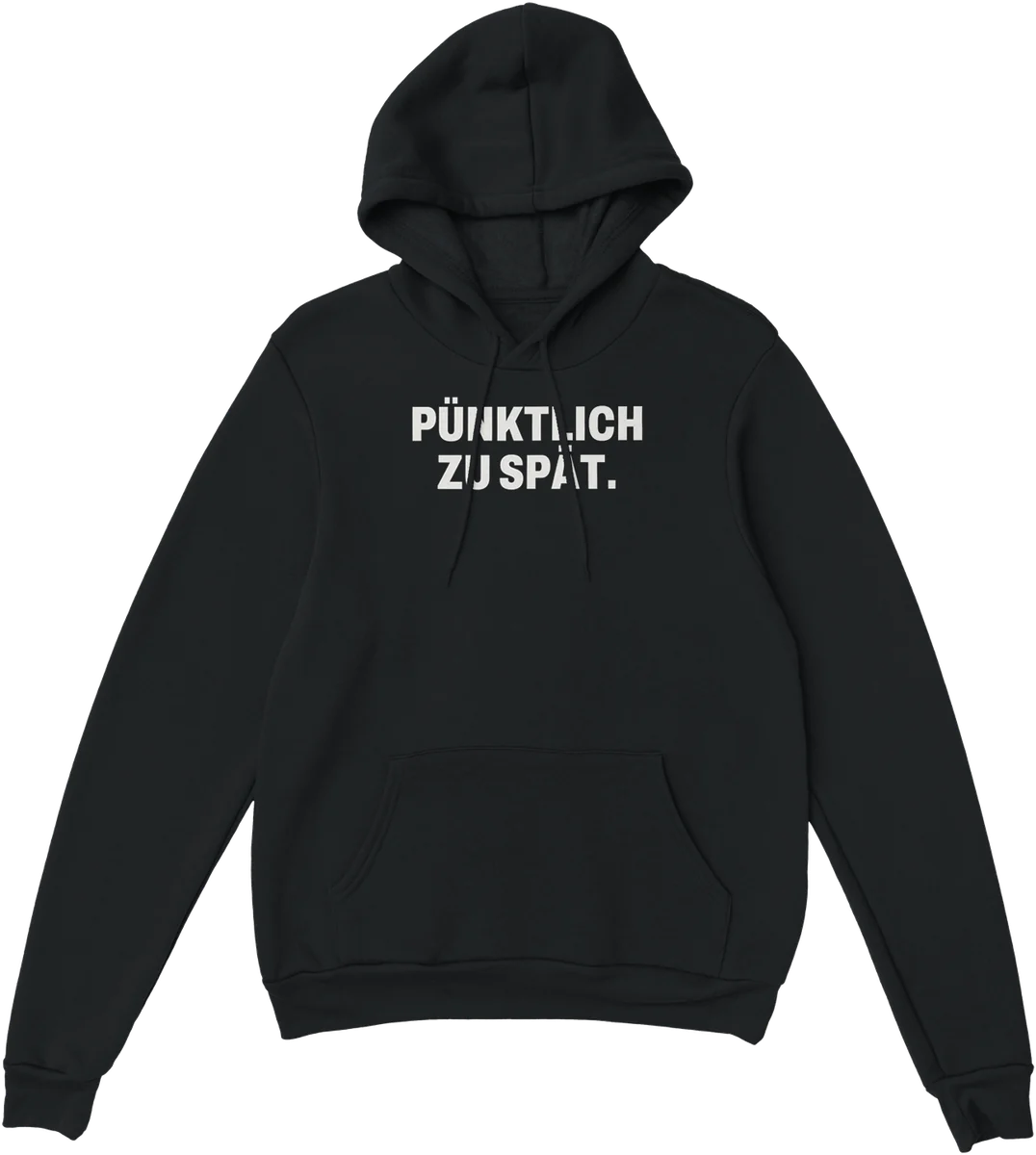 Pünktlich zu spät – Schwarz