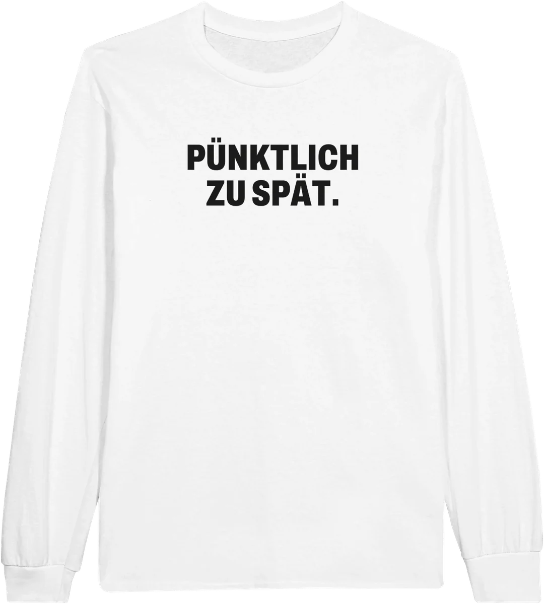Pünktlich zu spät – Weiß