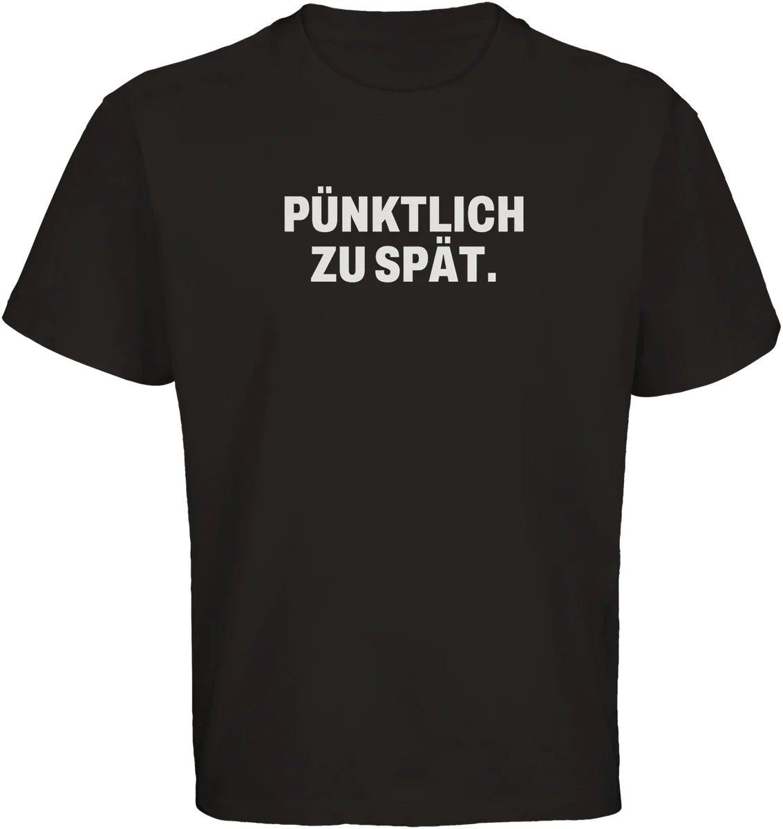 Pünktlich zu spät – Schwarz