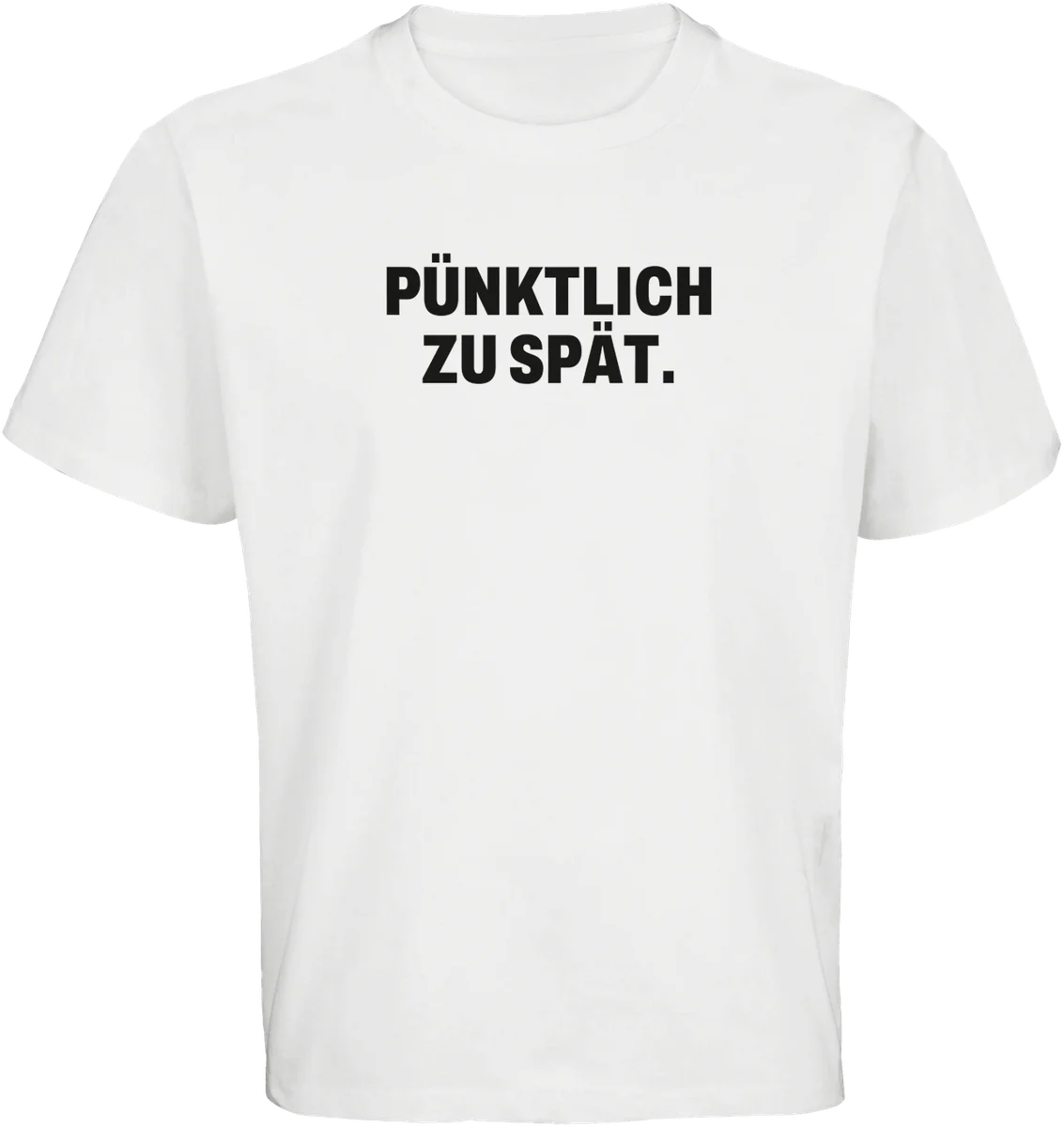 Pünktlich zu spät – Weiß
