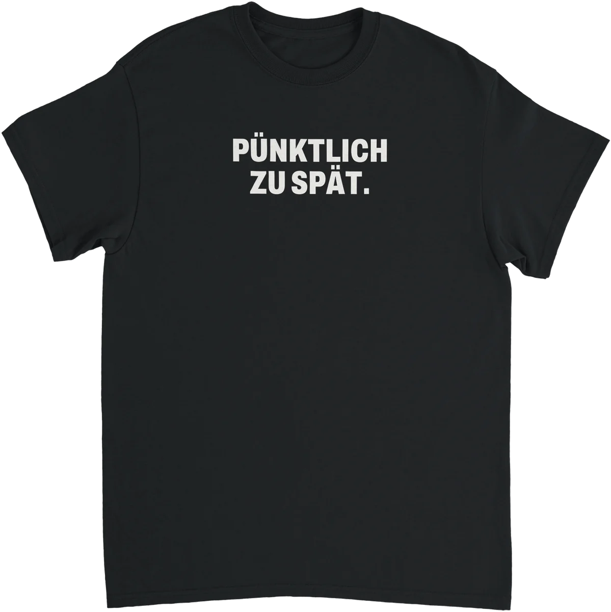 Pünktlich zu spät – Schwarz
