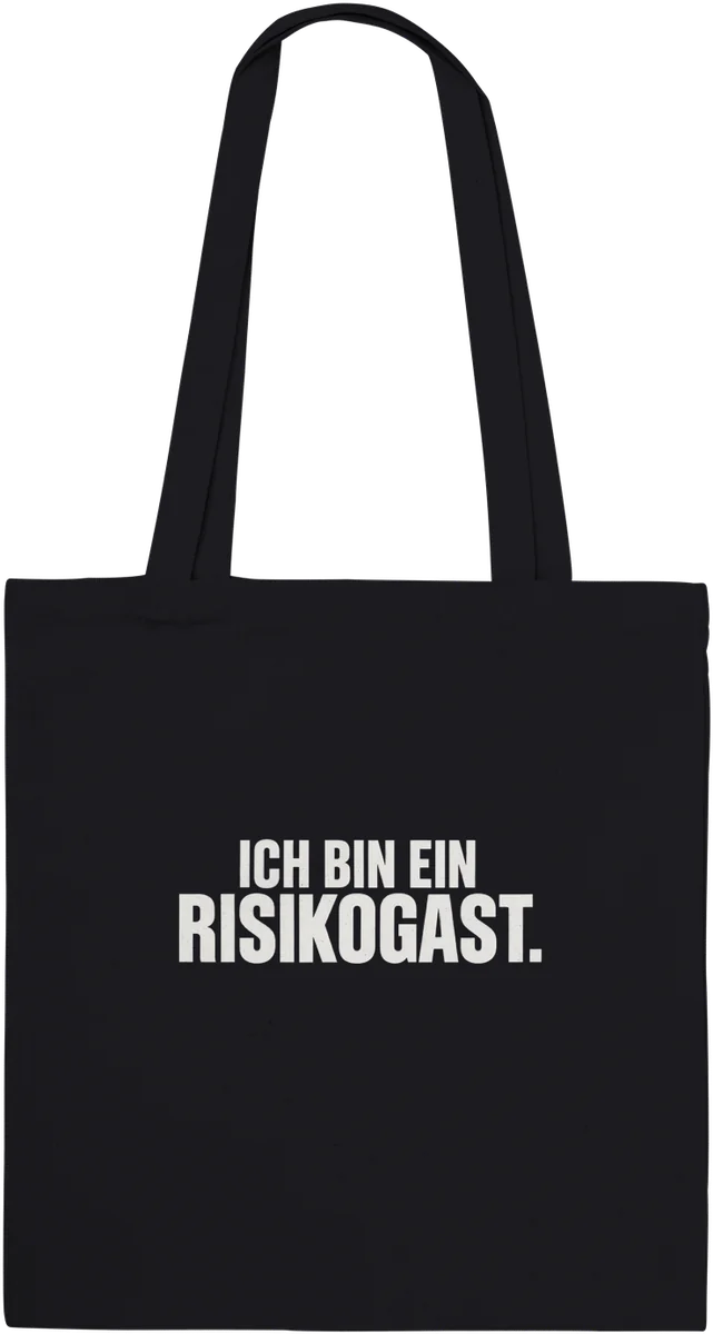 Ich bin ein Risikogast – Schwarz